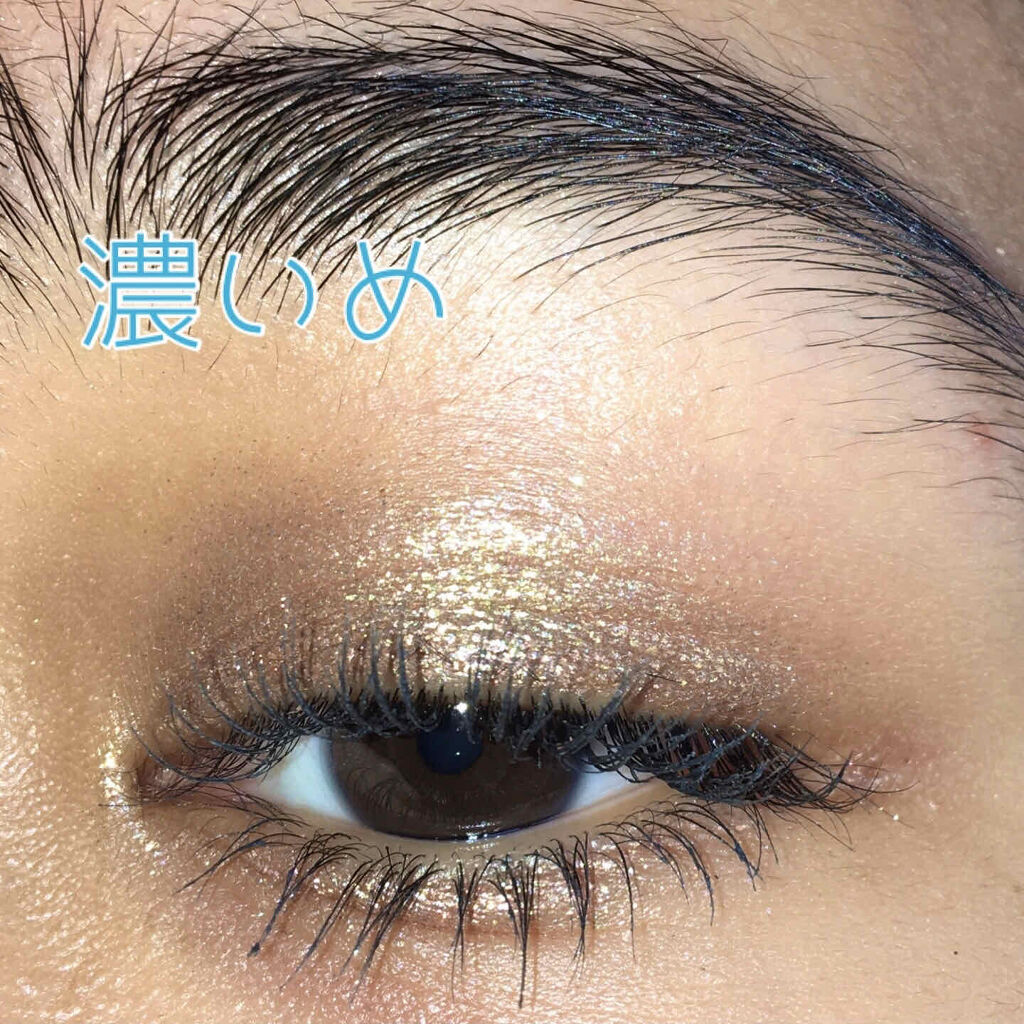 グリッタープリズム シャドウ/MISSHA/グリッターを使ったクチコミ（3枚目）