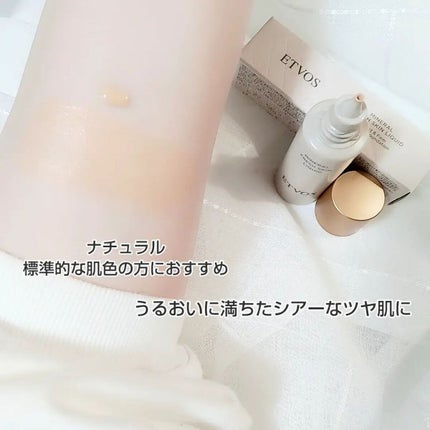 ミネラルフレッシュスキンリキッド/エトヴォス/リキッドファンデーションを使ったクチコミ(3枚目)