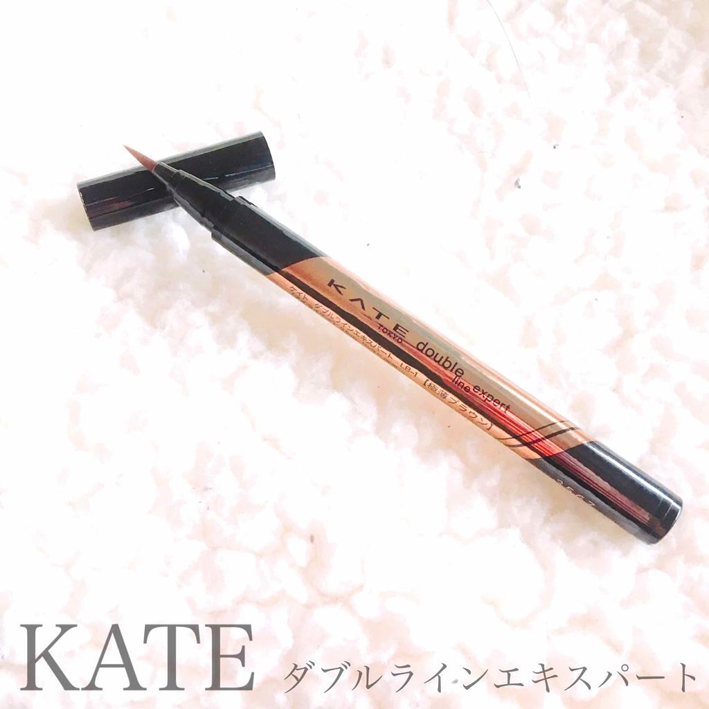 ダブルラインエキスパート/KATE/リキッドアイライナーを使ったクチコミ（1枚目）
