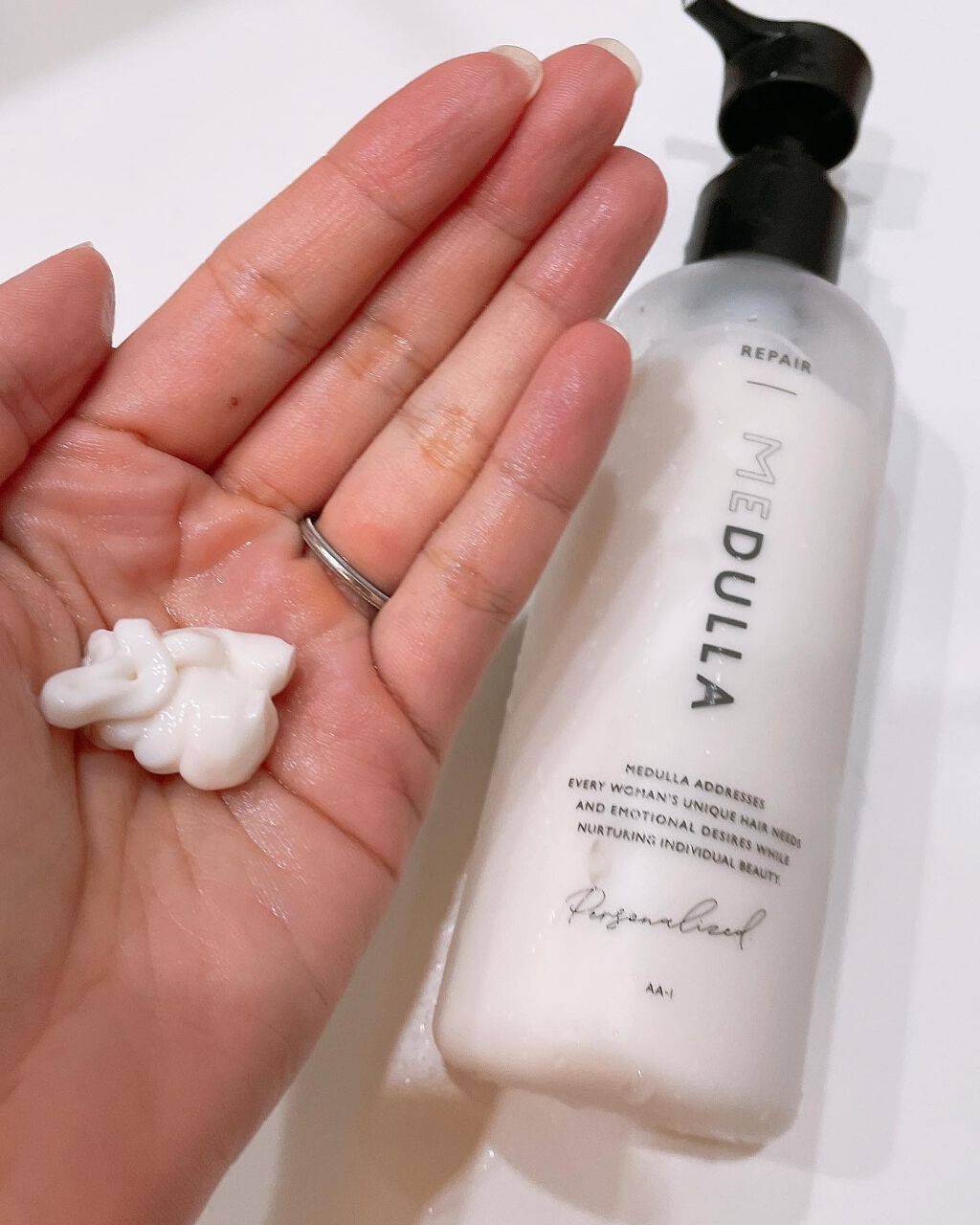 sato.cosme on LIPS 「MEDULLAパーソナライズシャンプー&リペア🧴💎@medul..」(5枚目)