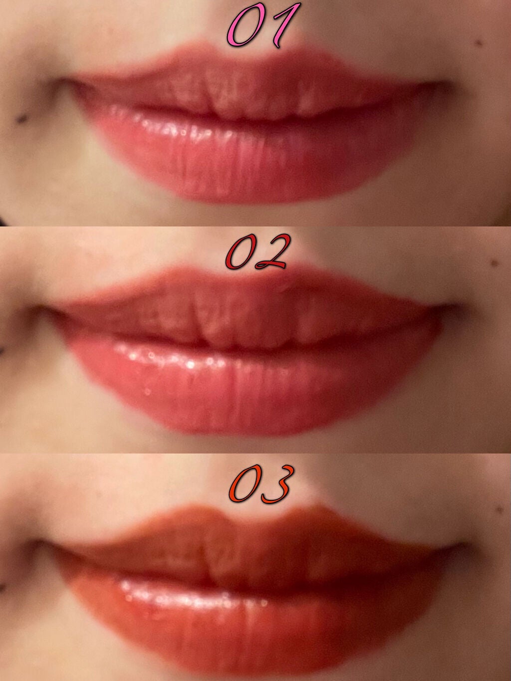 ジューシーリップティント/キャンメイク/口紅を使ったクチコミ(4枚目)