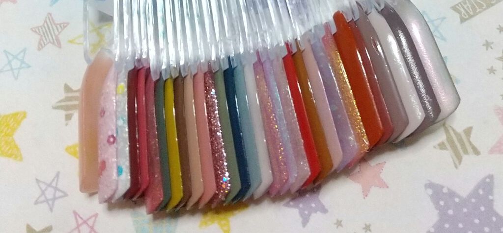 ネイルカラーチャートスティック/DAISO/ネイル用品を使ったクチコミ（1枚目）