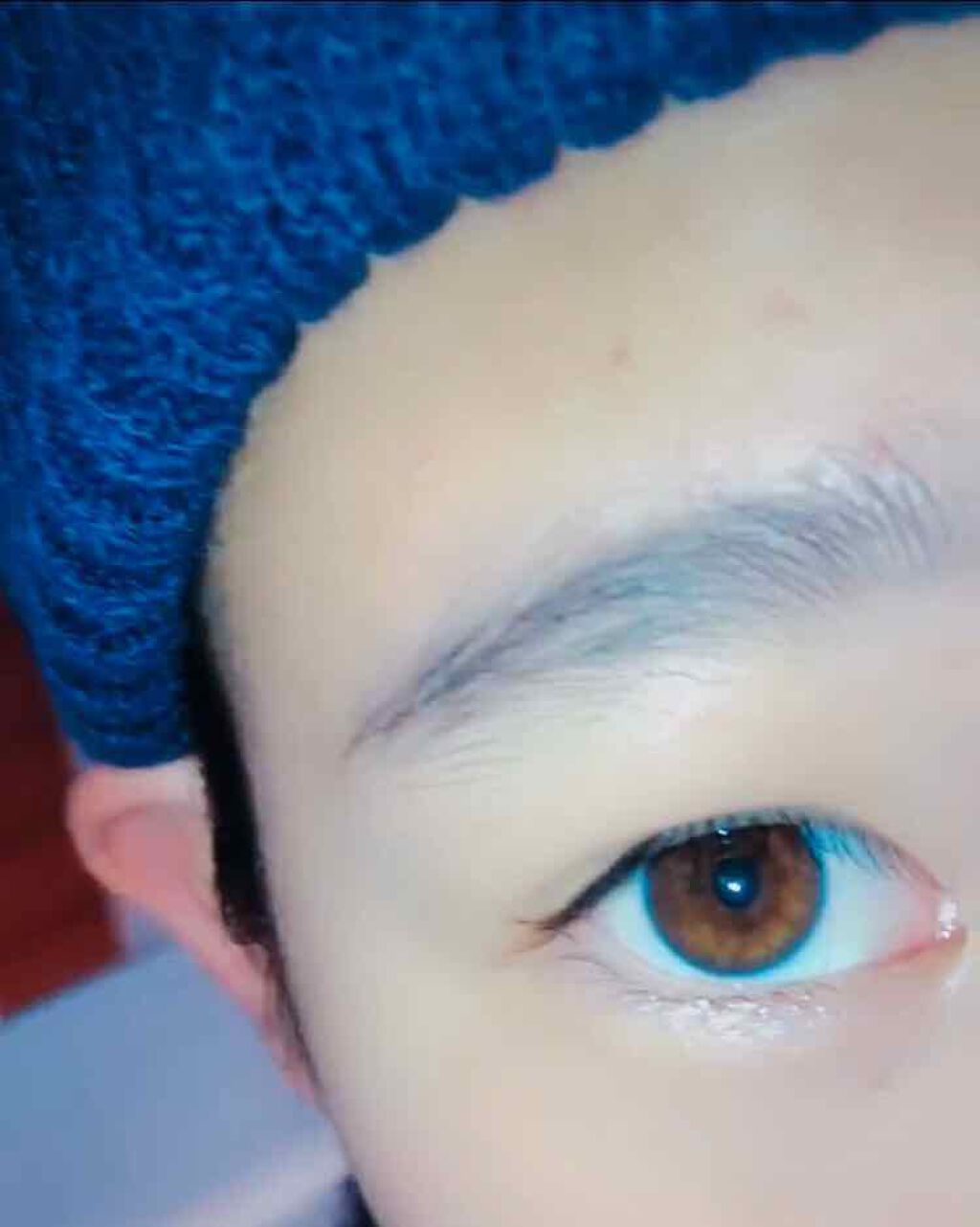 ニック on LIPS 「目の周りこんな感じです!こんな自分に合うメイクってありますか?..」(1枚目)