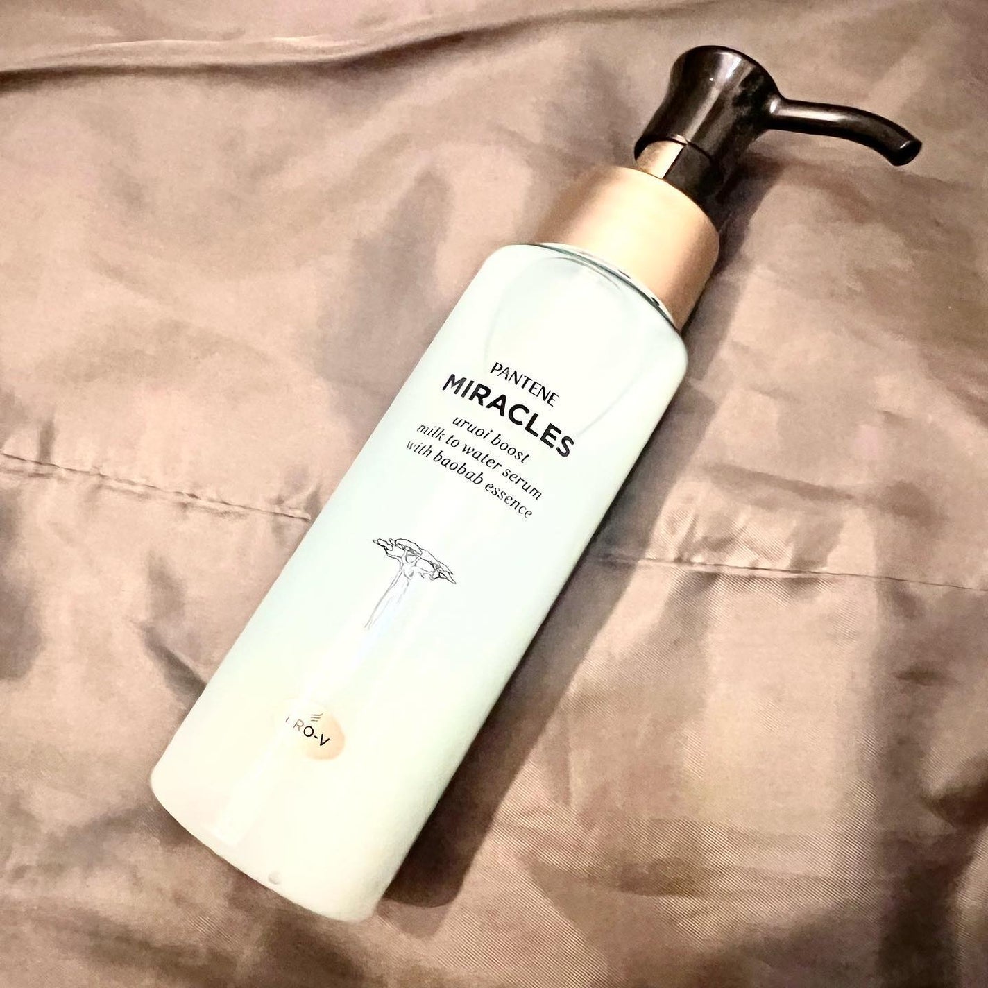 ミラクルズ うるおいブーストミルクウォーターセラム/パンテーン/アウトバストリートメントを使ったクチコミ(2枚目)