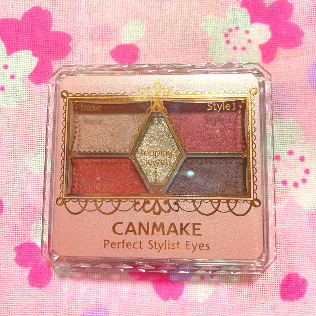 【旧品】パーフェクトスタイリストアイズ/キャンメイク/アイシャドウパレットを使ったクチコミ(1枚目)