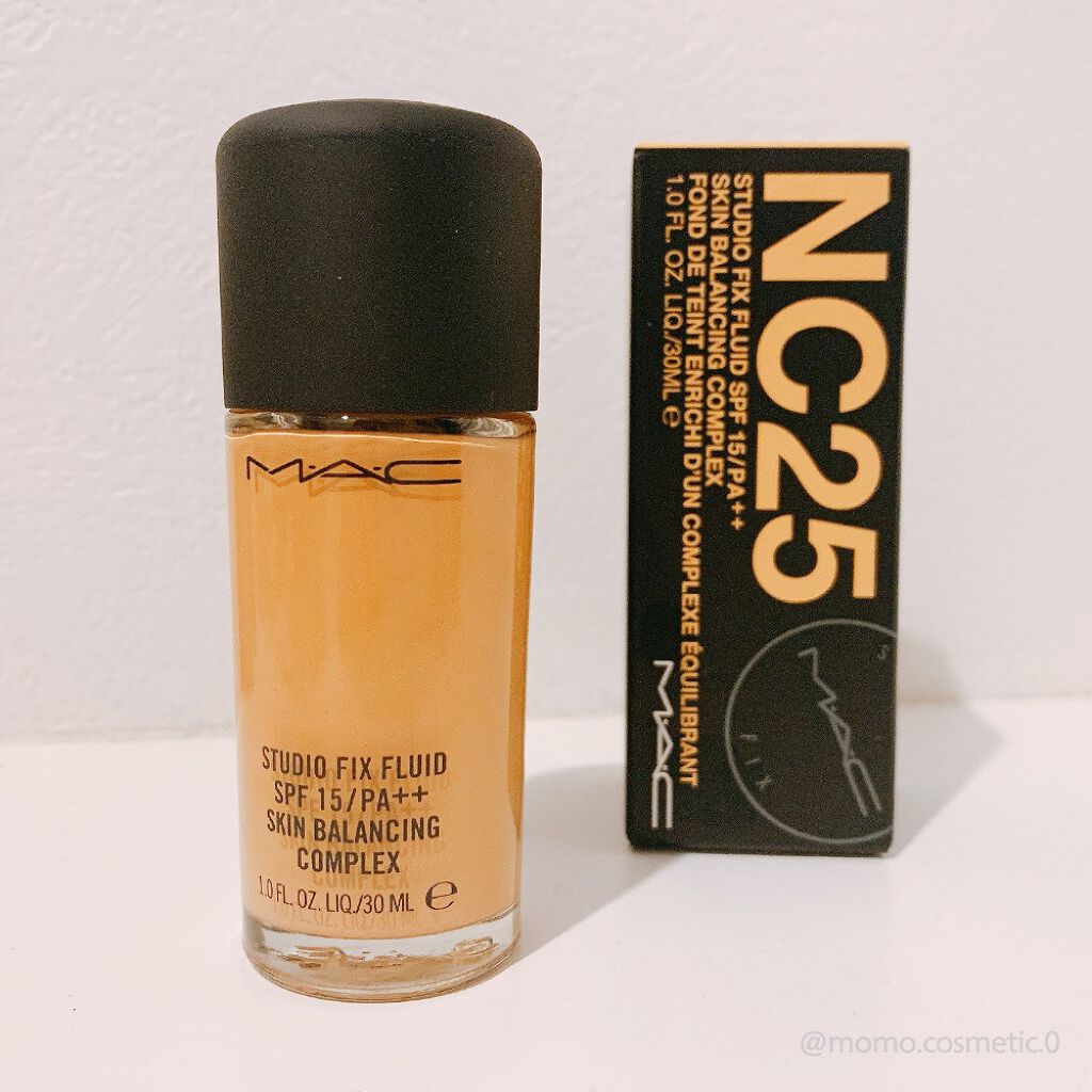 スタジオフィックス フルイッド SPF 15/M・A・C/リキッドファンデーションを使ったクチコミ(1枚目)