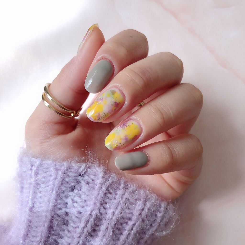 グロッシーコート/スキューズミー/オールインワンネイルを使ったクチコミ(1枚目)