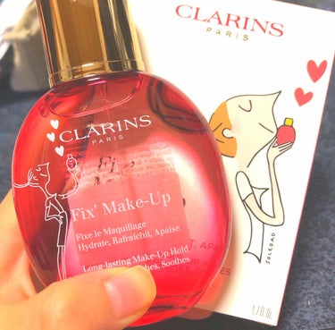 フィックス メイクアップ/CLARINS/ミスト状化粧水を使ったクチコミ（1枚目）