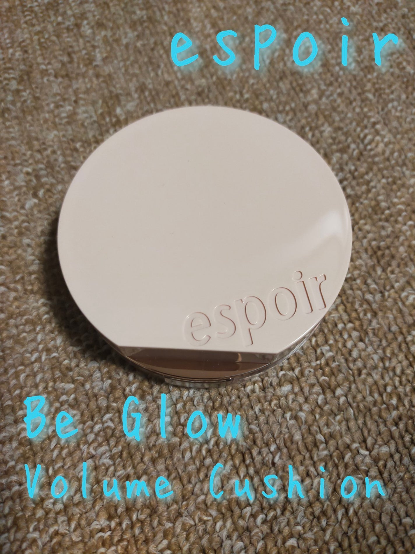 エスポア ビーグロー ボリュームクッション/espoir/クッションファンデーションを使ったクチコミ(1枚目)