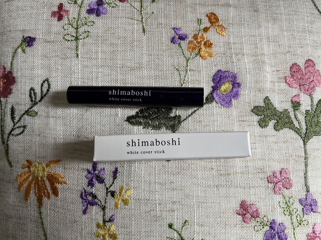 ホワイトカバースティック/shimaboshi/スティックコンシーラーを使ったクチコミ（1枚目）