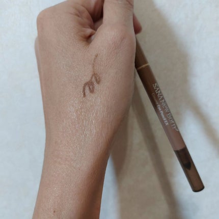 クリーミーアイペンシルEX/サナ ニューボーン/ペンシルアイライナーを使ったクチコミ(1枚目)