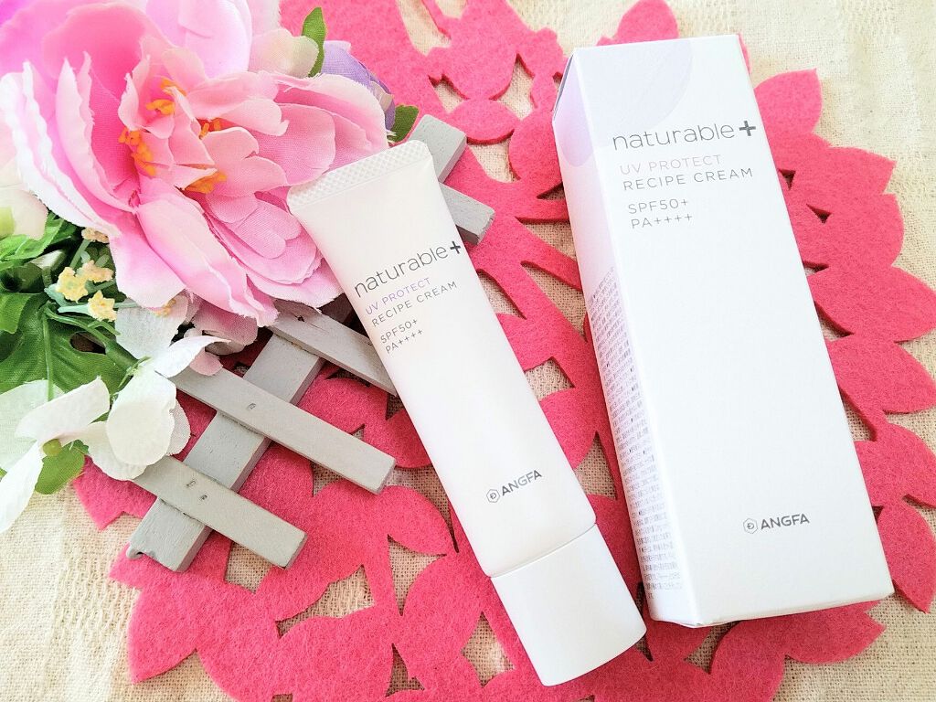 ナチュラブルプラス レシピクリーム UVプロテクト/ナチュラブルプラス/日焼け止めクリームを使ったクチコミ（1枚目）