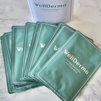 ティーツリーハーブシカマスクパック/WellDerma/シートマスク・パックを使ったクチコミ(4枚目)