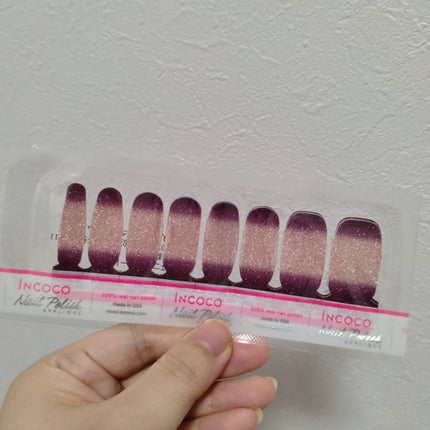 INCOCO インココ マニキュアシート/インココ/ネイルシールを使ったクチコミ(4枚目)