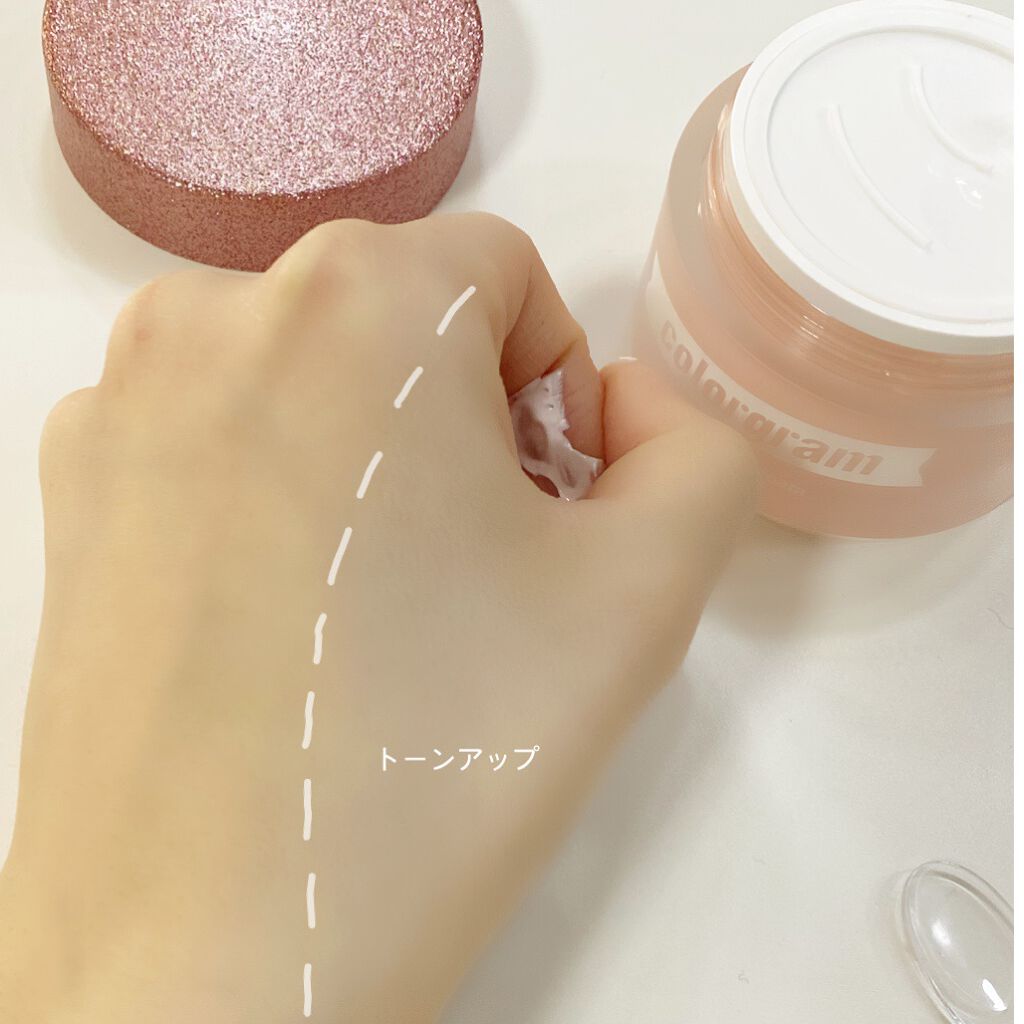 ロージー トーンアップクリーム /Colorgram/化粧下地を使ったクチコミ（3枚目）