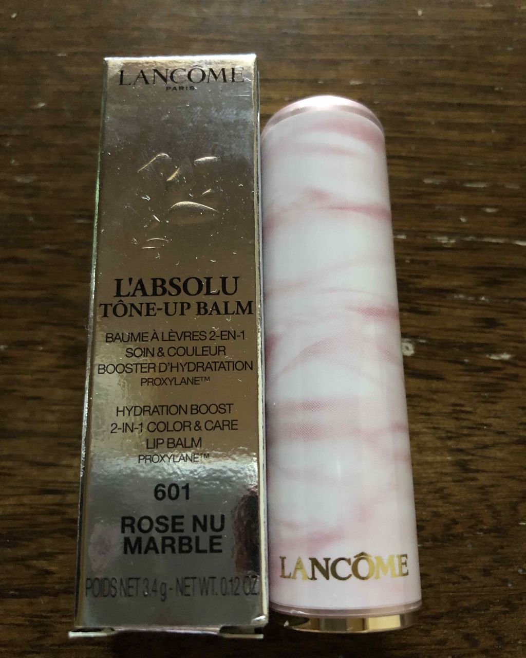 ラプソリュ トーン アップ バーム/LANCOME/口紅を使ったクチコミ(1枚目)