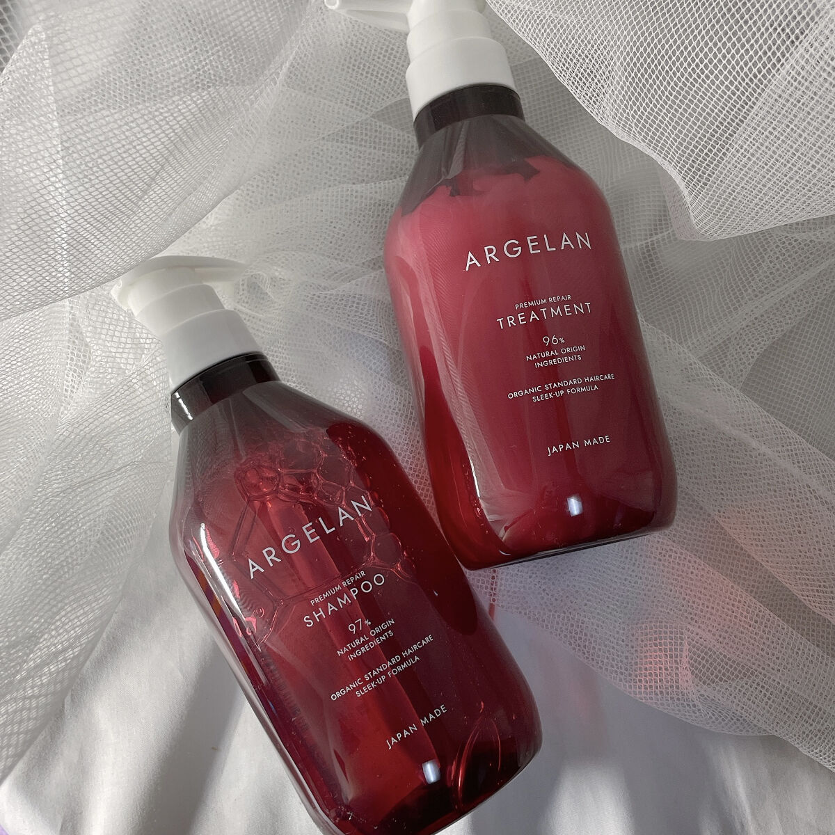 プレミアムリペア シャンプー／ヘアトリートメント/アルジェラン/市販シャンプーを使ったクチコミ（2枚目）