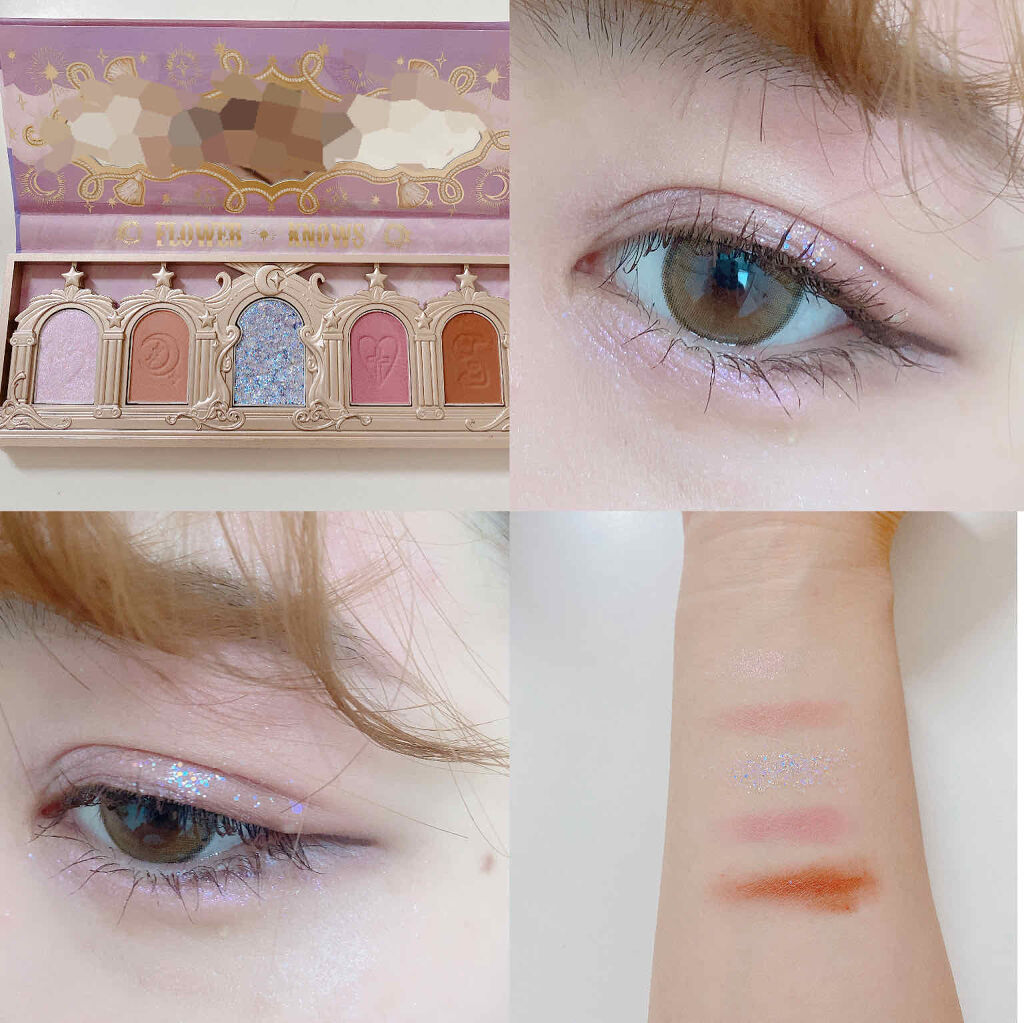 ユニコーンシリーズ アイシャドウパレット/FlowerKnows/アイシャドウパレットを使ったクチコミ（2枚目）