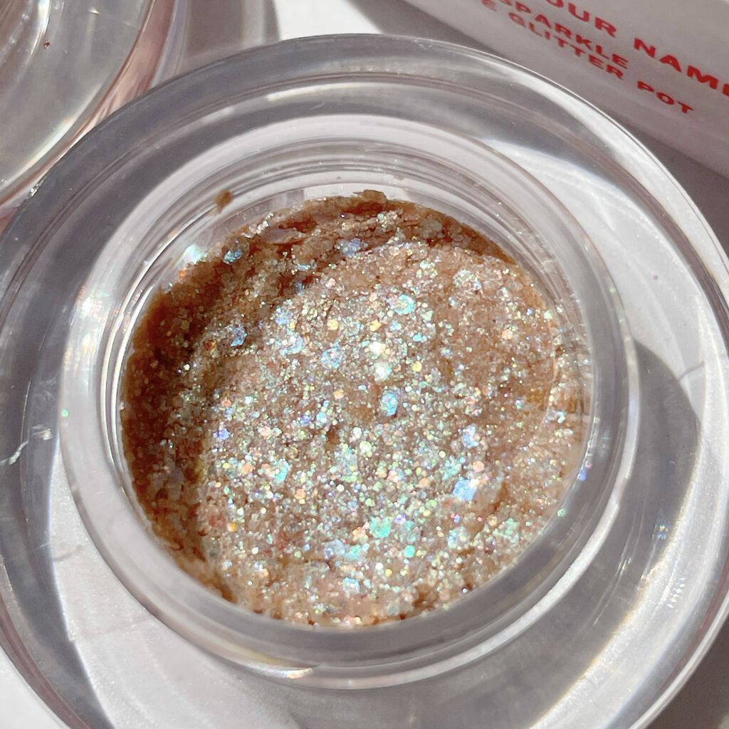 ネイミングスパークルアイグリッターポット/NAMING./グリッターを使ったクチコミ（3枚目）