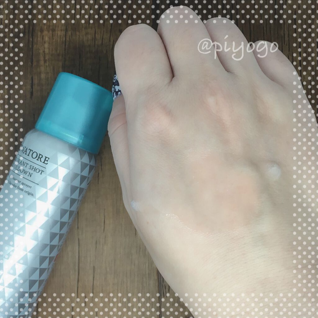 モワトレ 薬用デオドラントショットひんやり クリアハーブ/マンダム/頭皮ケアを使ったクチコミ（1枚目）