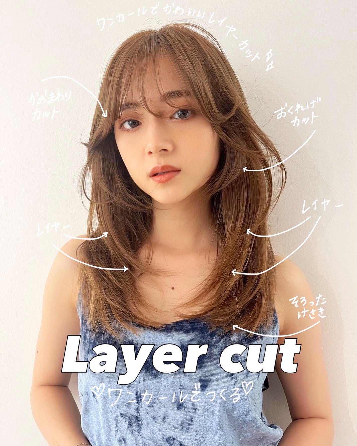 HARUNA on LIPS 「.風になびく素敵なレイヤーたっぷりカット✨✨✨✨..#レイヤー..」(1枚目)