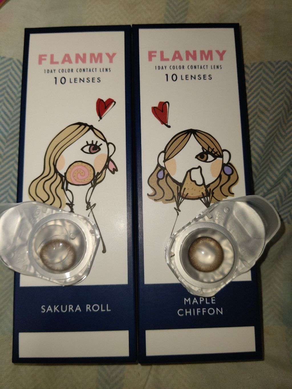 FLANMY 1day/FLANMY/ワンデー(1DAY)カラコンを使ったクチコミ(1枚目)