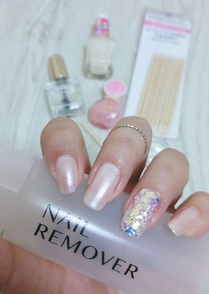 クイッククリスタルコート/ネイリスト/ネイルトップコートを使ったクチコミ(2枚目)