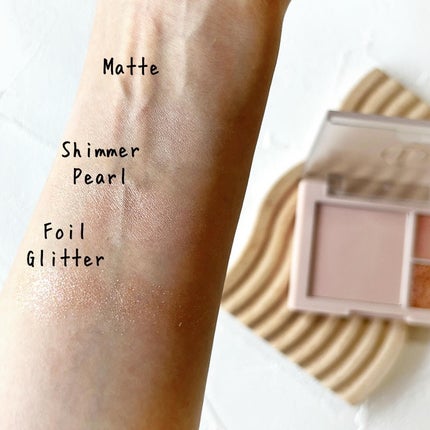 (ルシャブートコレクション)チーク&アイ マルチユーズ パレット/Dinto/パウダーチークを使ったクチコミ(5枚目)