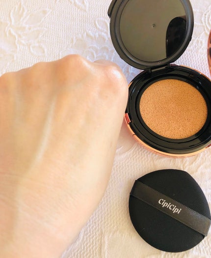 シピシピ フィットスキンクッション/CipiCipi/クッションファンデーションを使ったクチコミ(5枚目)