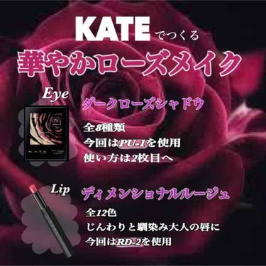 ディメンショナルルージュ/KATE/口紅を使ったクチコミ（1枚目）