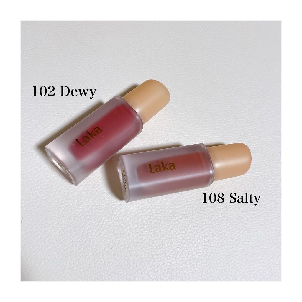 フルーティーグラムティント/Laka/リップティントを使ったクチコミ（2枚目）