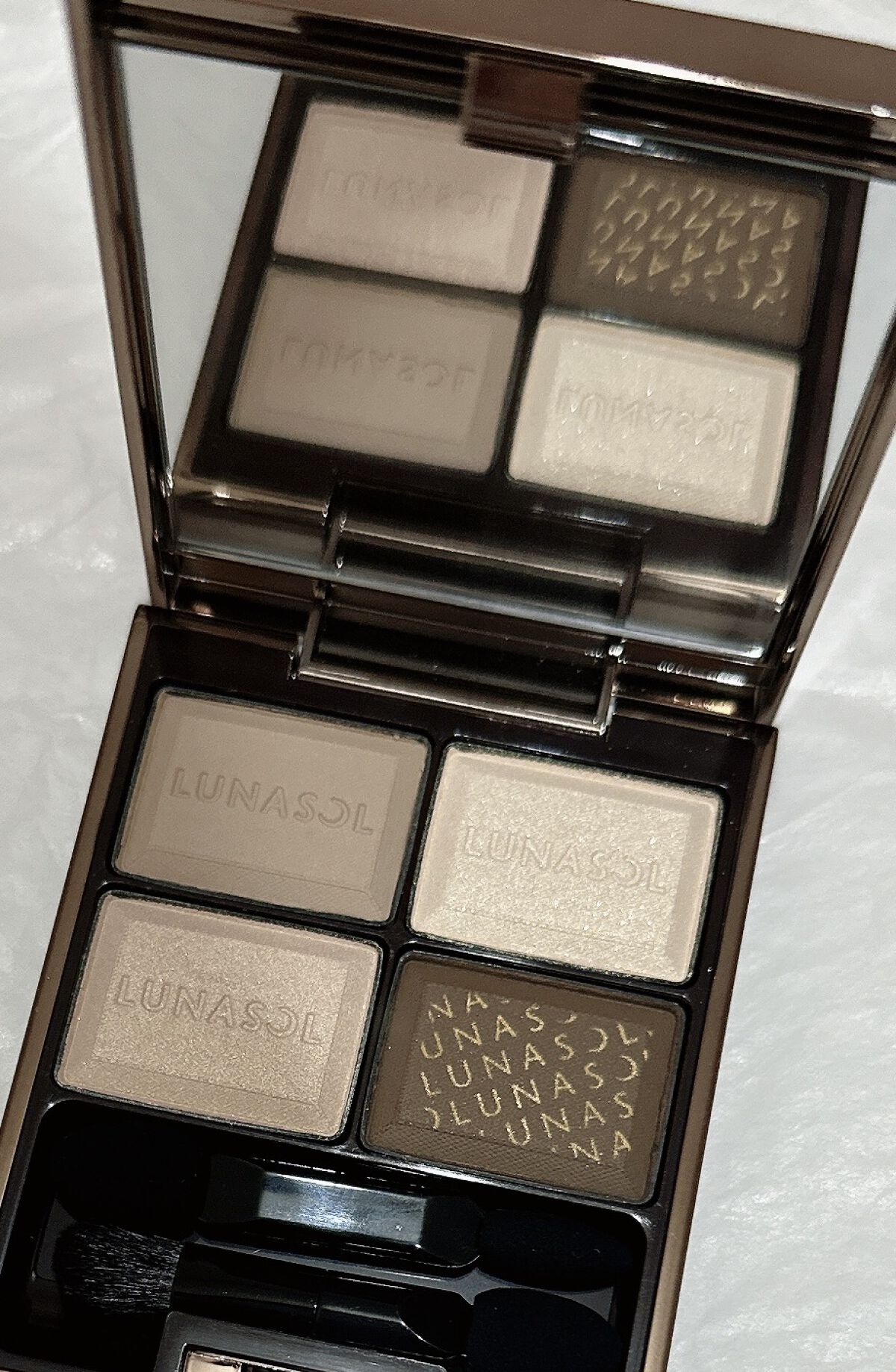 セレクション・ドゥ・ショコラアイズ 01 Chocolat Blanc/LUNASOL/アイシャドウパレットを使ったクチコミ（1枚目）