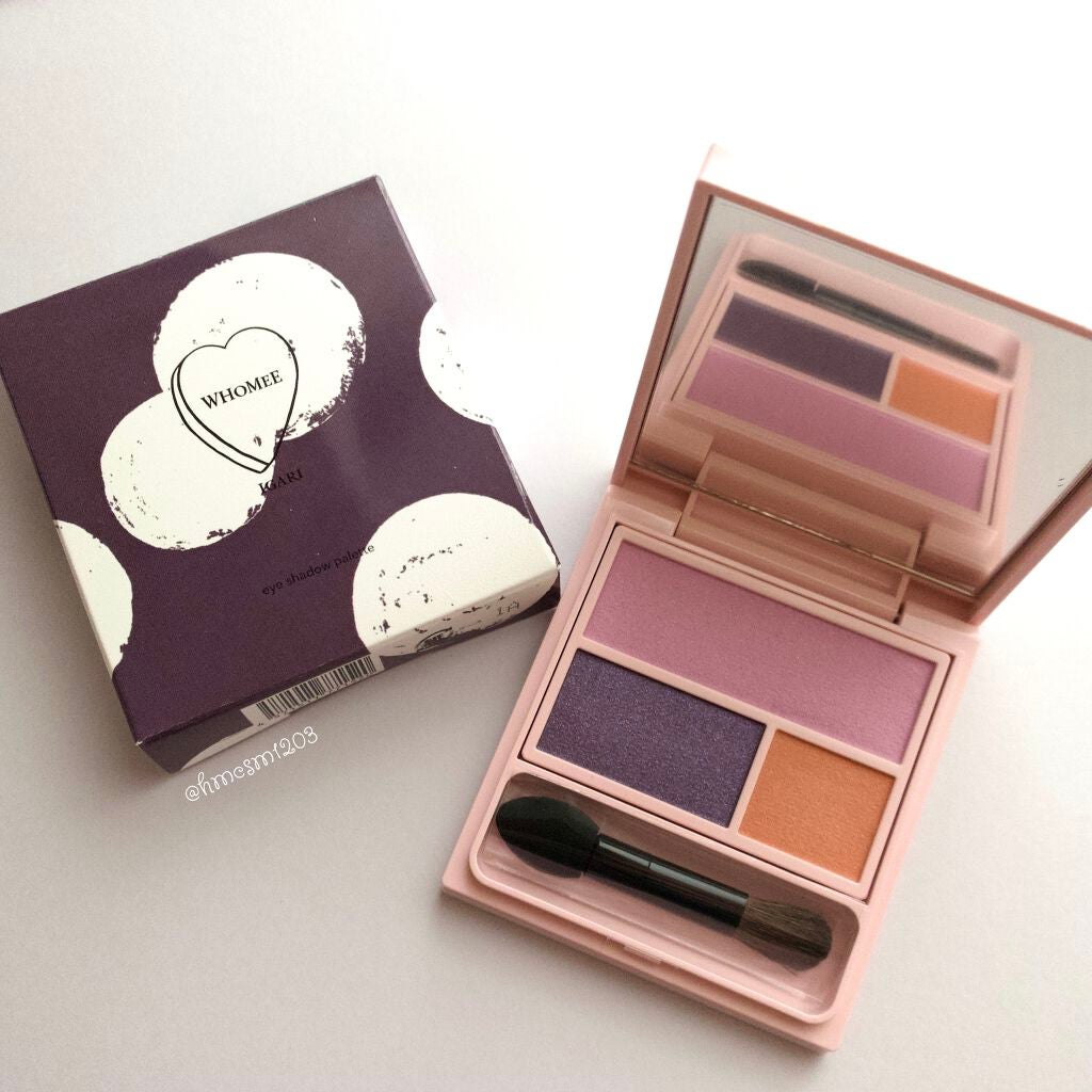 フーミー アイシャドウパレット/WHOMEE/アイシャドウパレットを使ったクチコミ(1枚目)