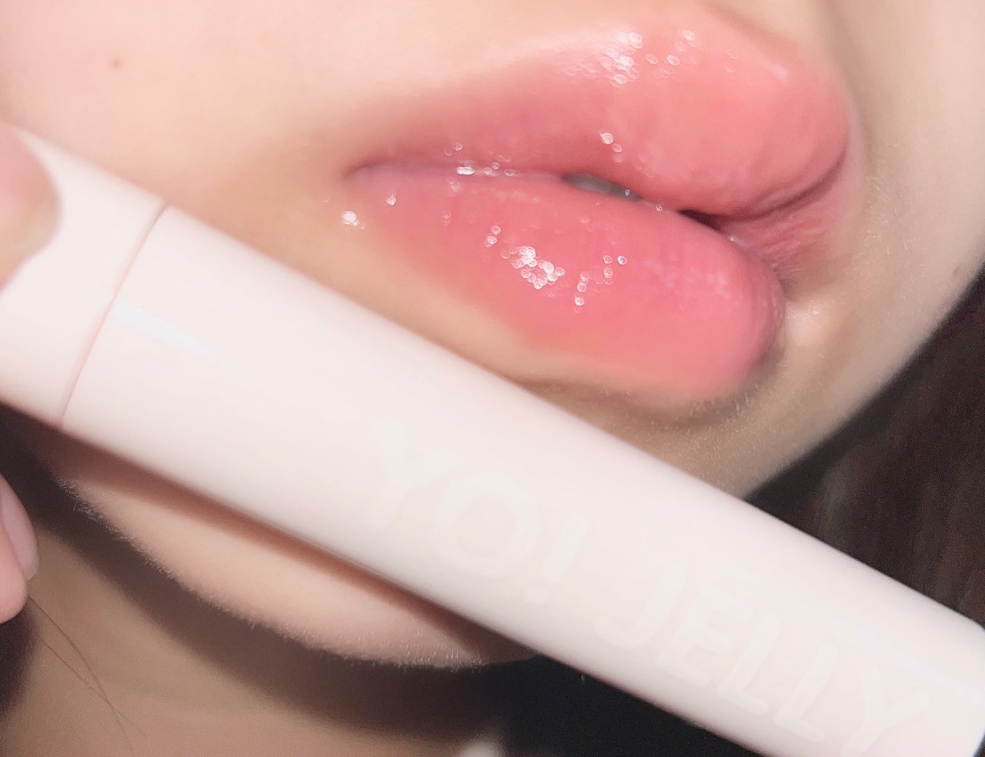 Yo!Jelly リップティントジェル/LEEMEMBER/口紅を使ったクチコミ(3枚目)