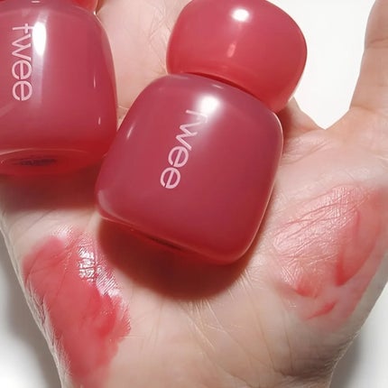 フィー ピンクオブセッションステイフィットティント/fwee/リップティントを使ったクチコミ(7枚目)