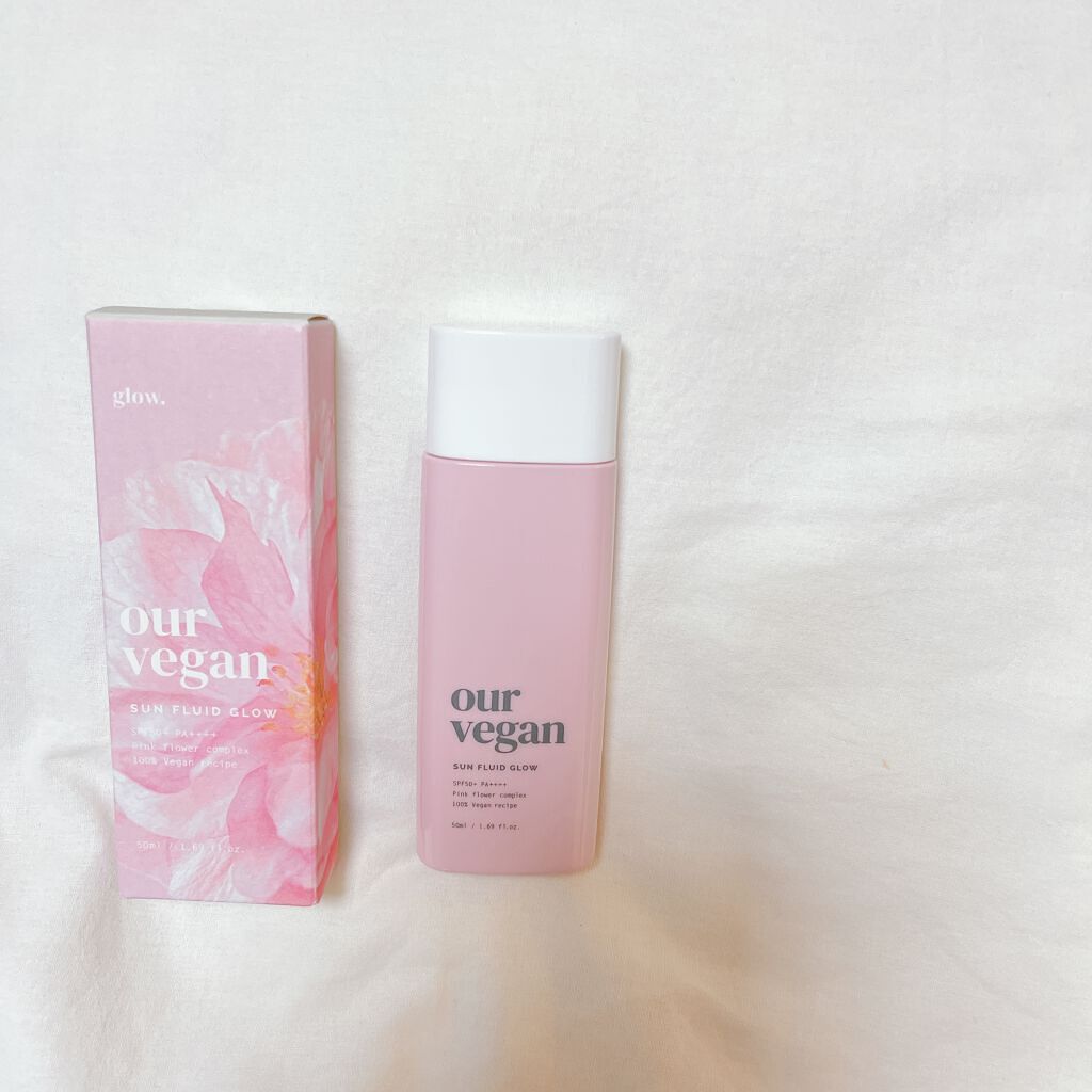 アワーヴィーガン サンプルイド グロー/manyo/化粧下地を使ったクチコミ（2枚目）