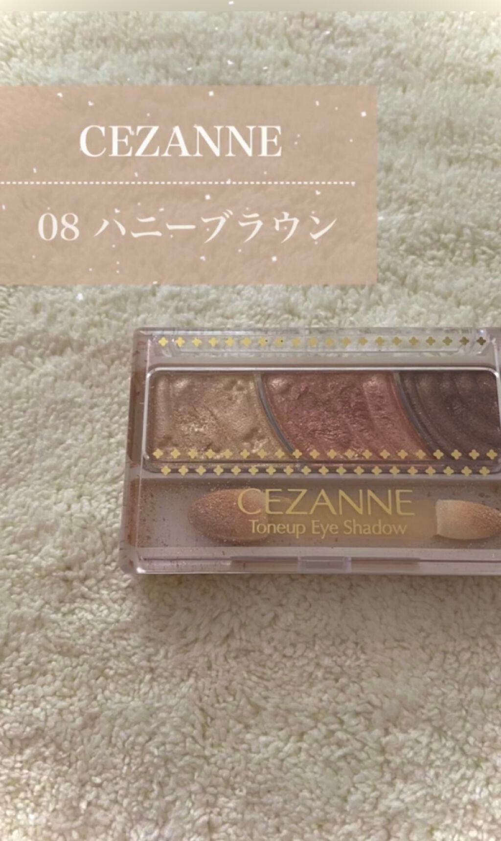 トーンアップアイシャドウ/CEZANNE/アイシャドウパレットを使ったクチコミ(1枚目)