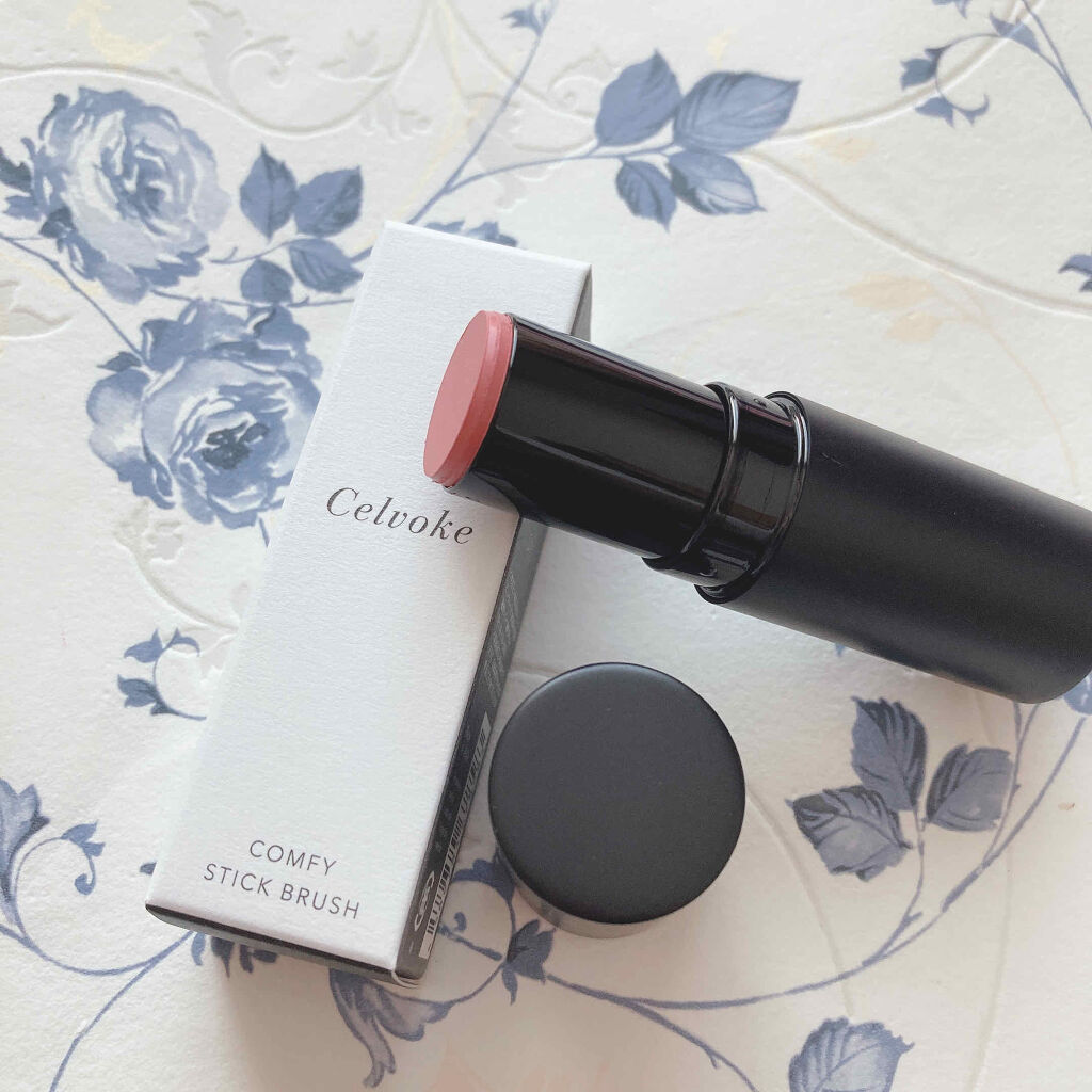 カムフィースティックブラッシュ/Celvoke/ジェル・クリームチークを使ったクチコミ（1枚目）