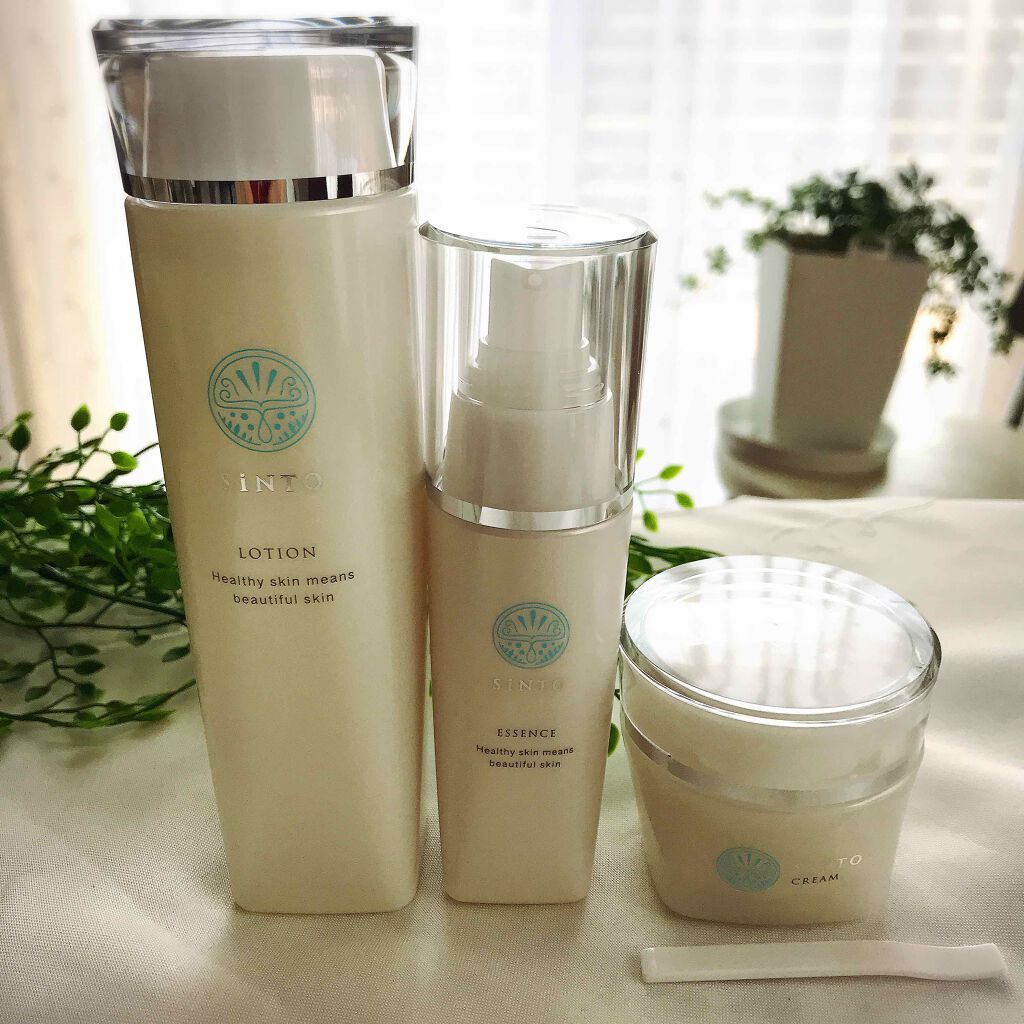SiNTO 菌トレ3点セット(ローション・エッセンス・クリーム)/SiNTO/その他キットセットを使ったクチコミ（2枚目）