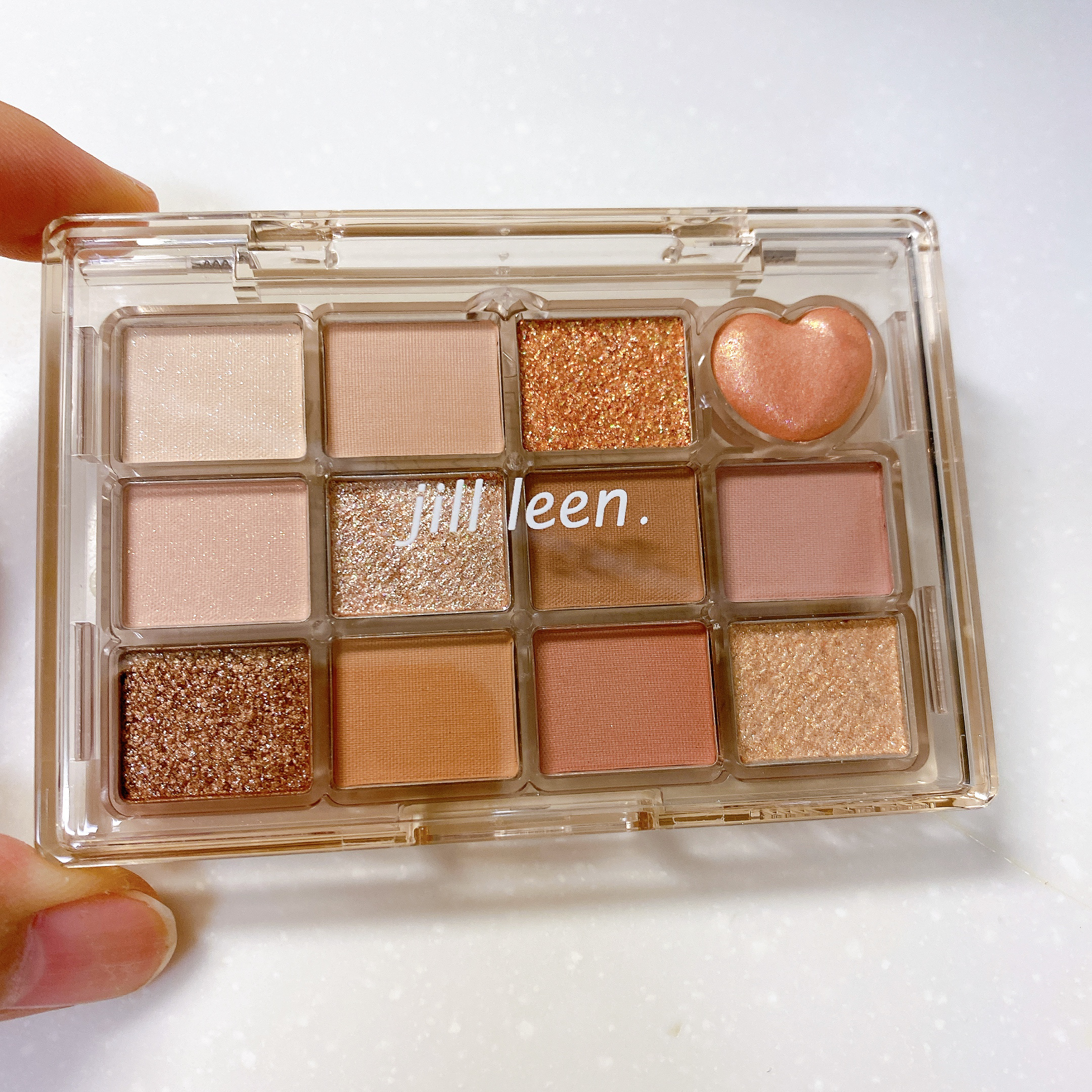 シャイニング12色ミニアイシャドウパレット HT04/jill leen./アイシャドウパレットを使ったクチコミ（1枚目）