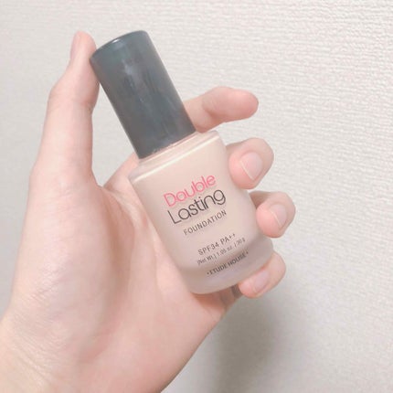 ダブルラスティング ファンデーション/ETUDE/リキッドファンデーションを使ったクチコミ(1枚目)