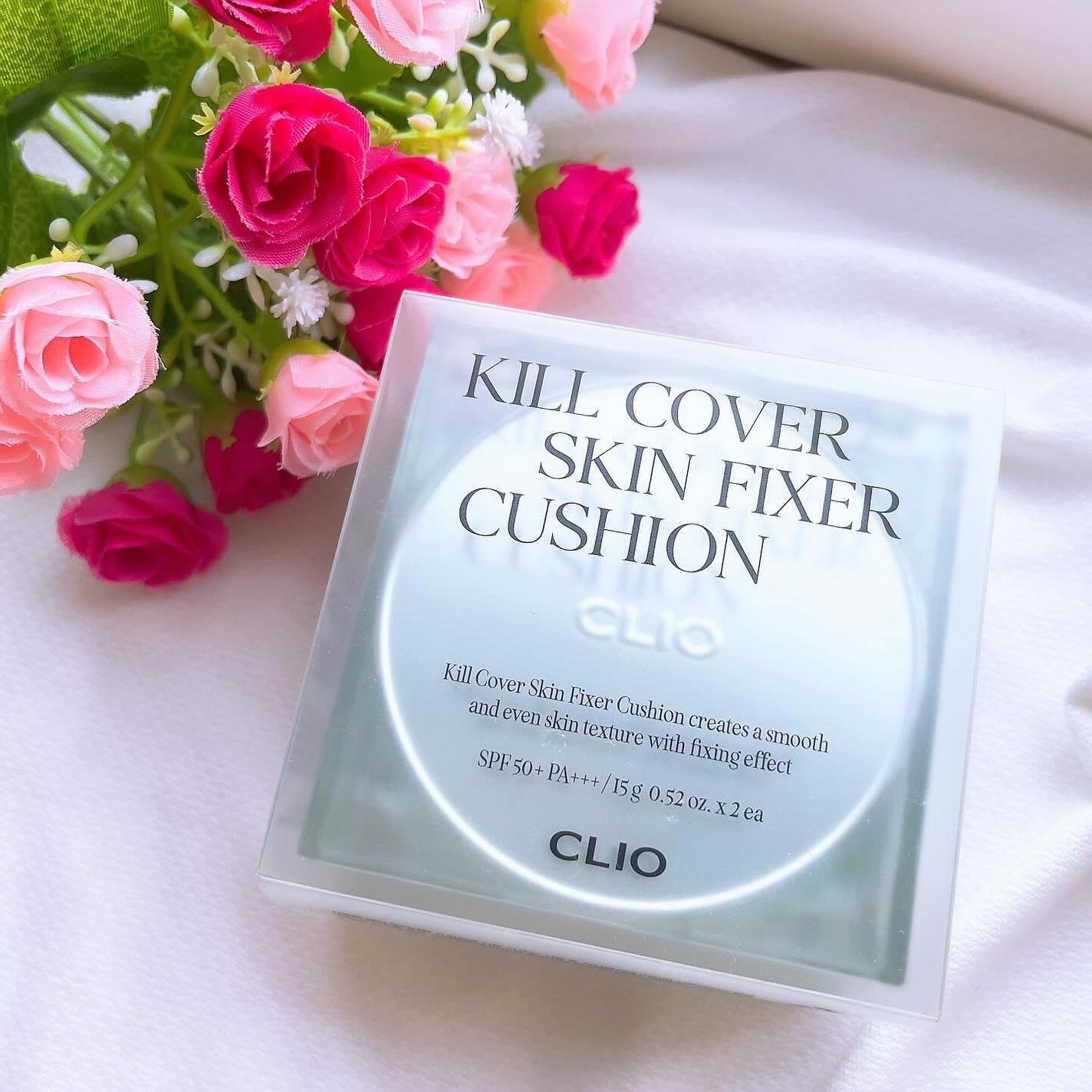 クリオ キル カバー スキン フィクサー クッション/CLIO/クッションファンデーションを使ったクチコミ(5枚目)