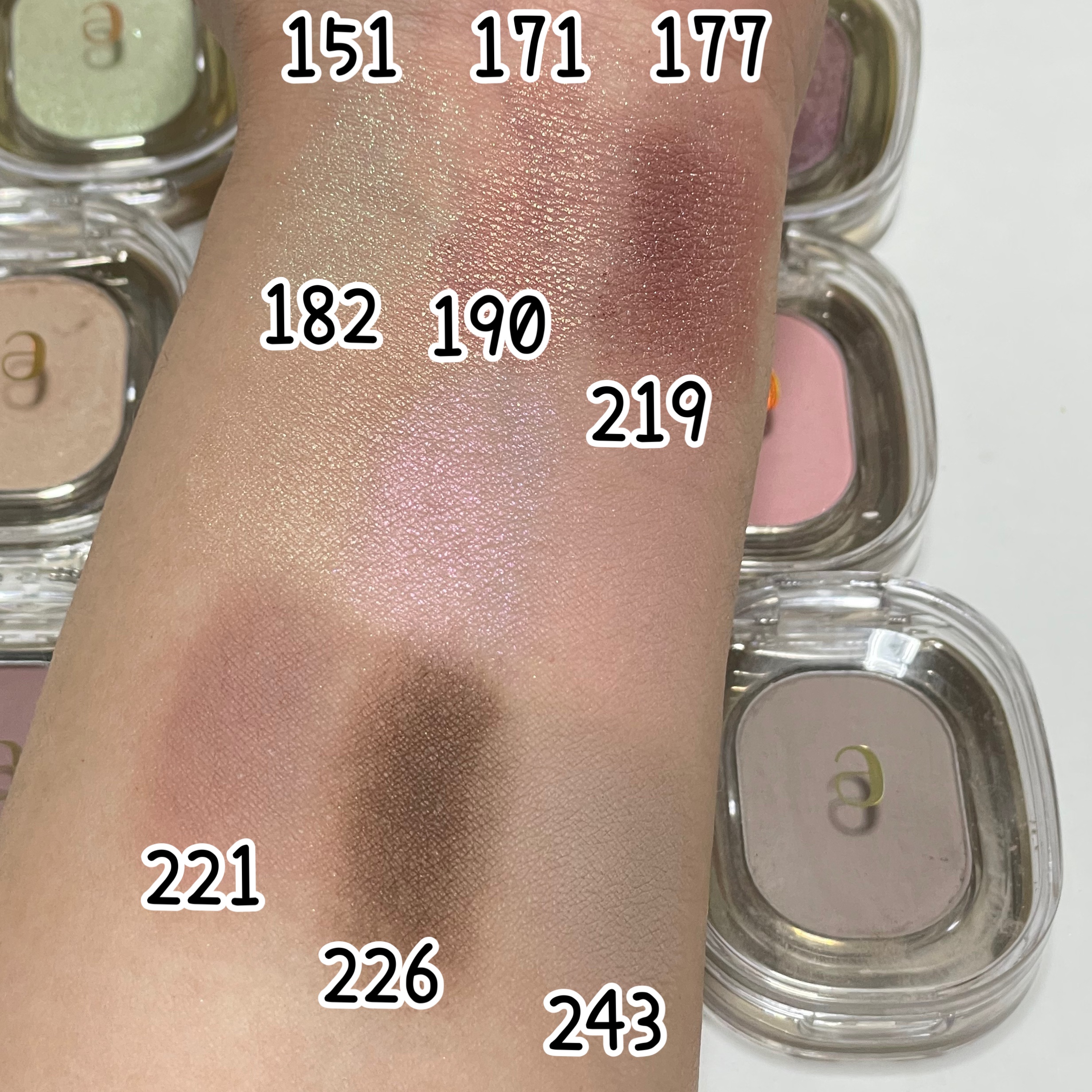 STEP BASIC EYESHADOW/Ameli/単色アイシャドウを使ったクチコミ（2枚目）