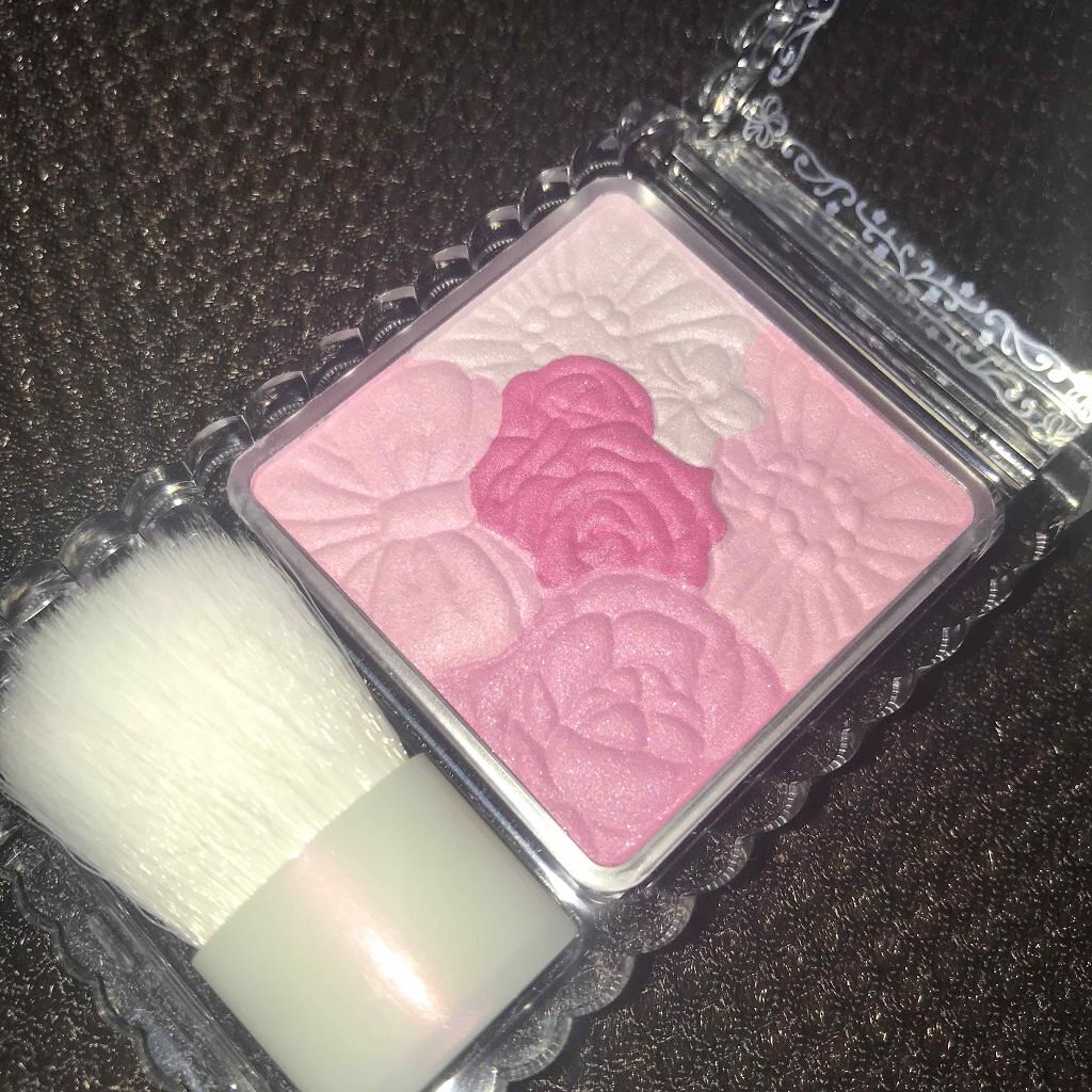 グロウフルールチークス/キャンメイク/パウダーチークを使ったクチコミ（1枚目）