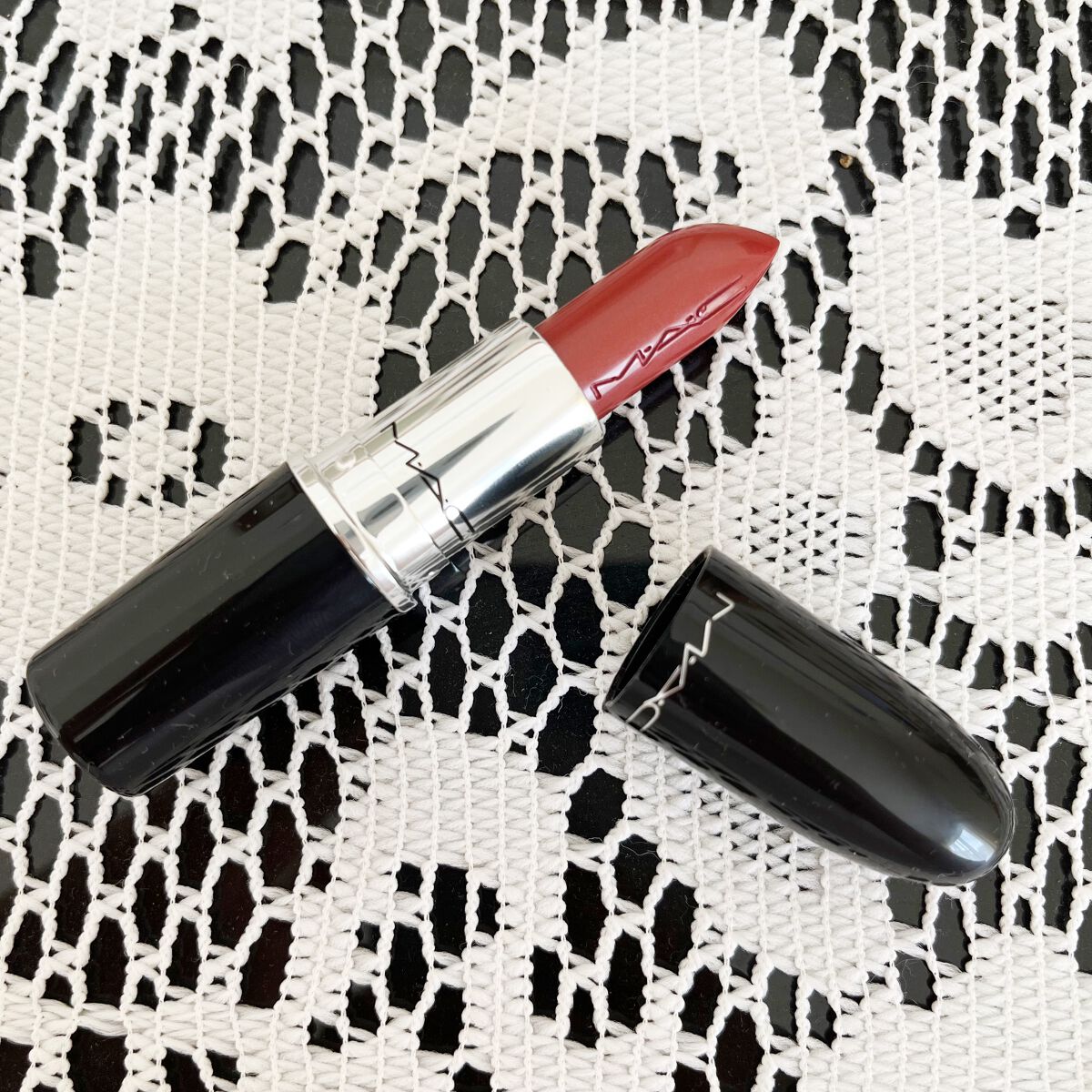 ラスターガラス リップスティック/M・A・C/口紅を使ったクチコミ(2枚目)