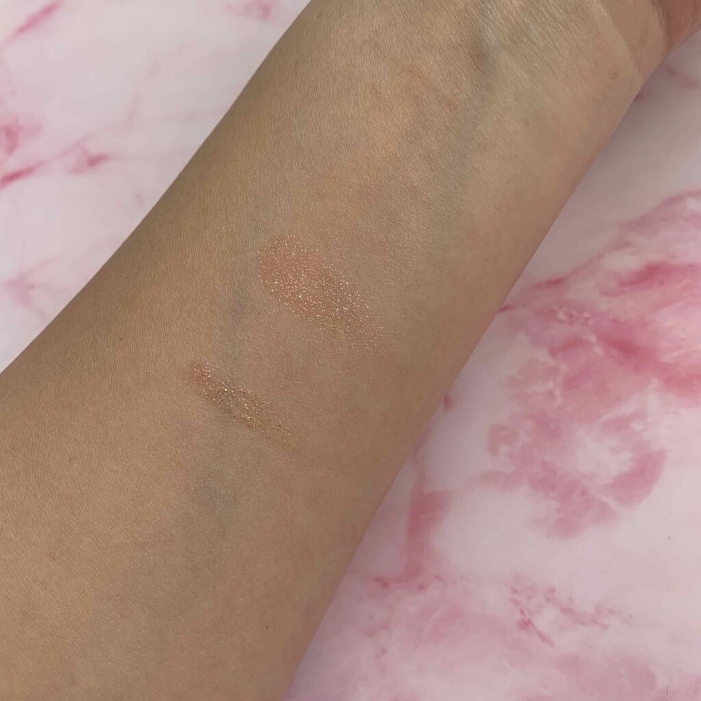 リキッド グリッター シャドウ/rom&nd/グリッターを使ったクチコミ（2枚目）