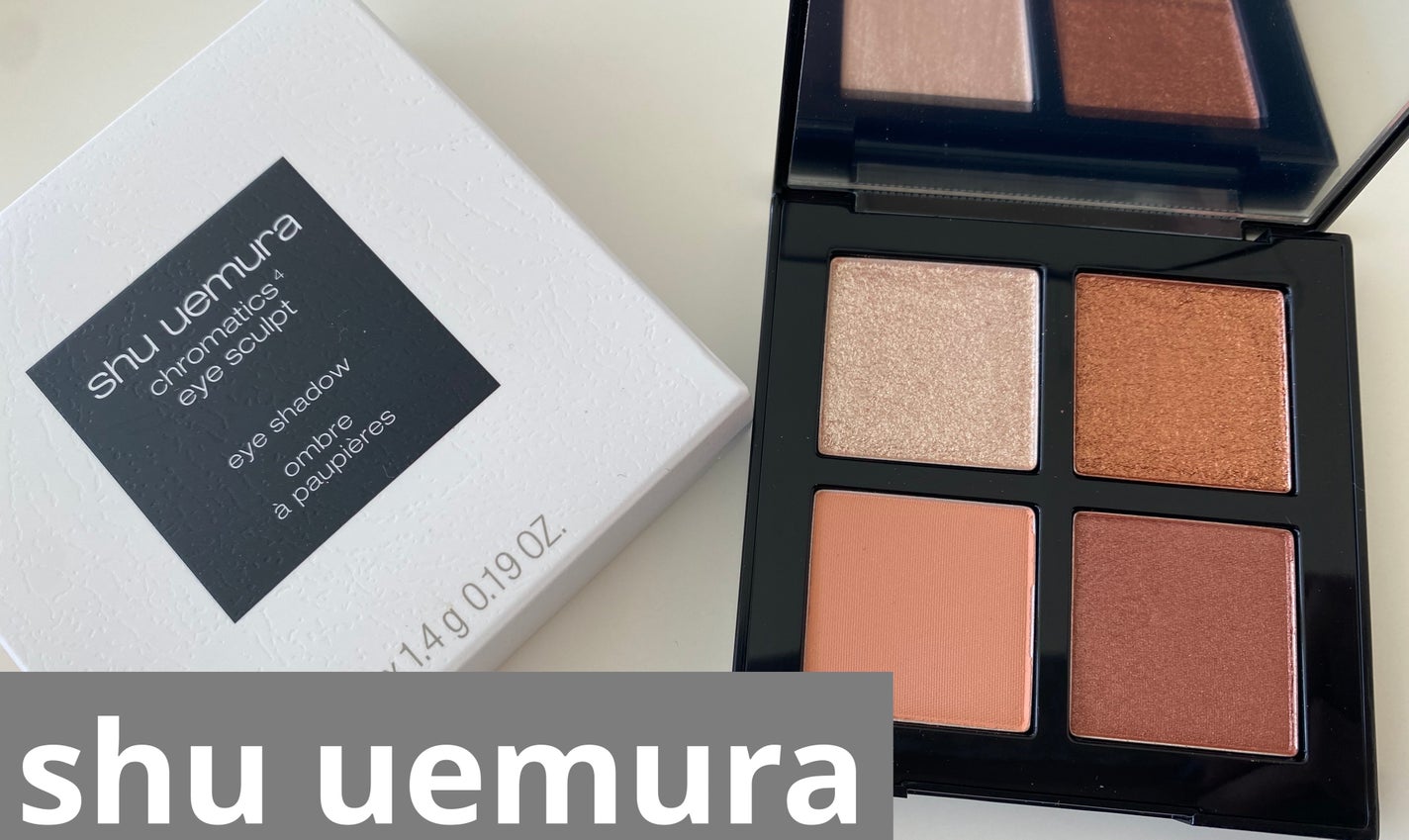 クロマティックス クワッド/shu uemura/アイシャドウパレットを使ったクチコミ(1枚目)