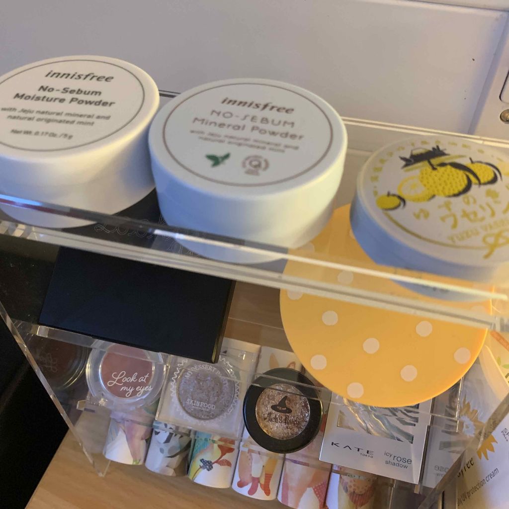 重なるアクリルケース・横型5段/無印良品/その他化粧小物を使ったクチコミ(2枚目)