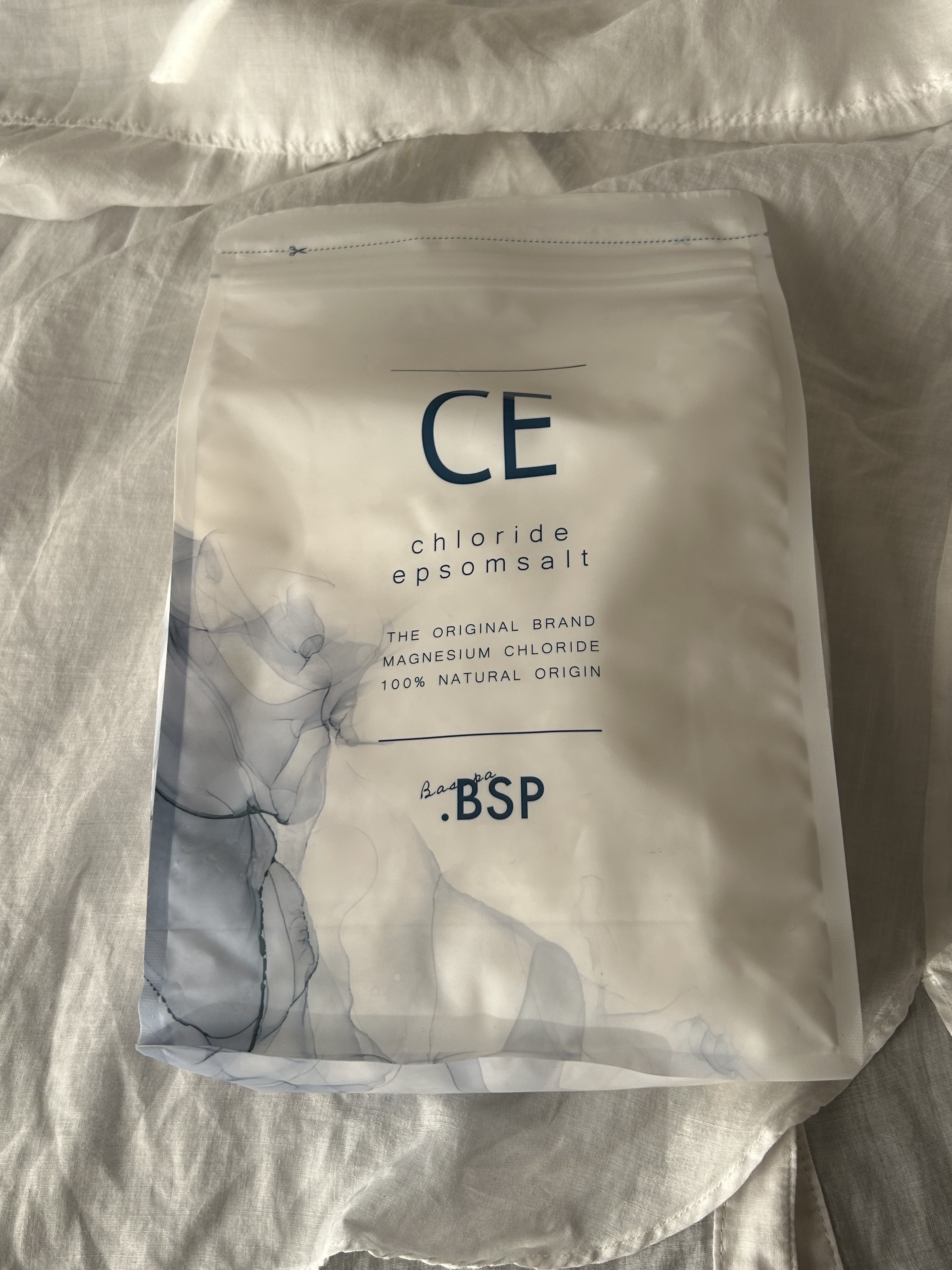 クロライドエプソムソルト/BASSPA/バスグッズを使ったクチコミ（1枚目）