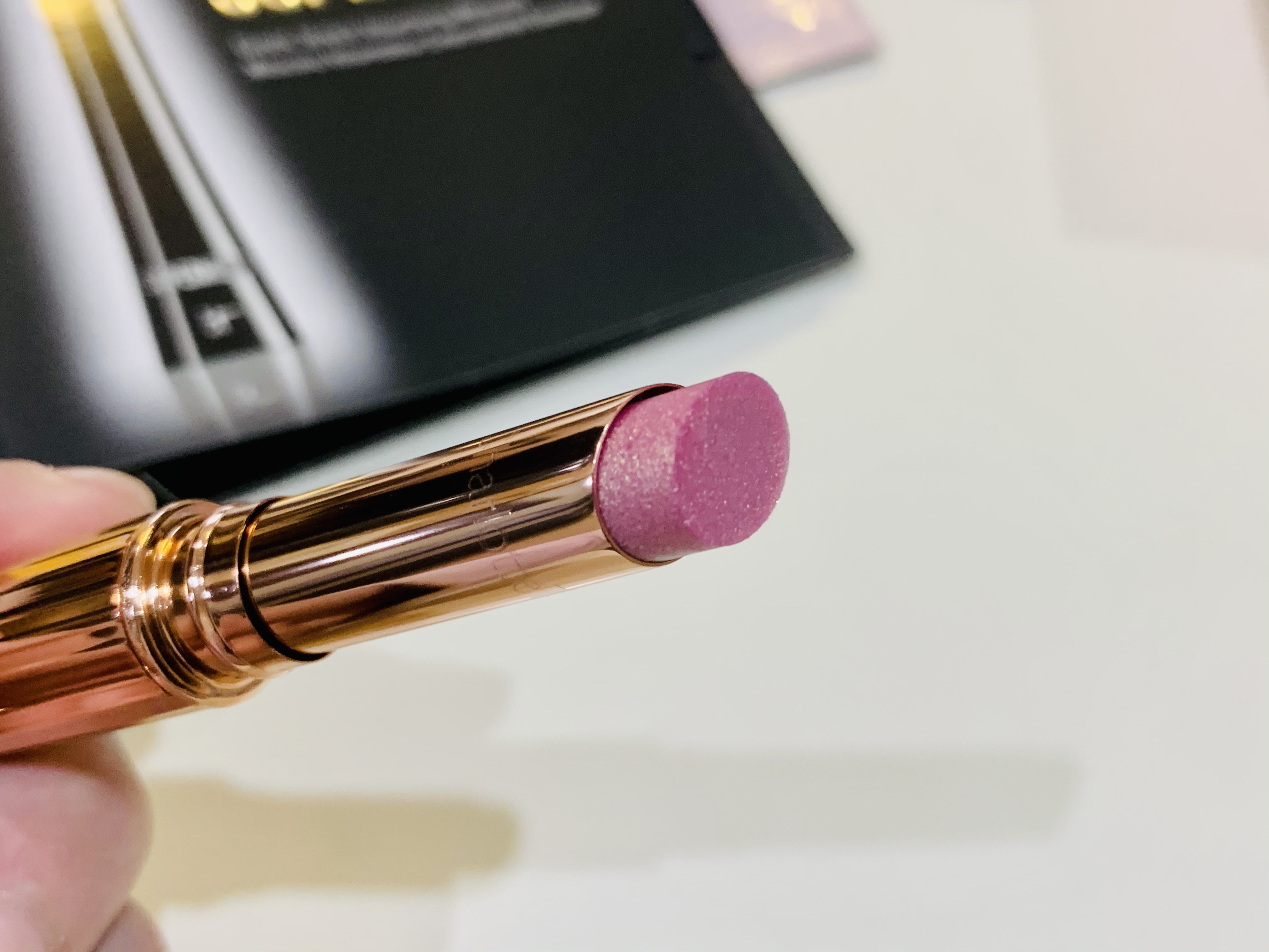 ピロートーク ダイヤモンド ラッキーダイヤモンド リップスティック/Charlotte Tilbury/口紅を使ったクチコミ（1枚目）